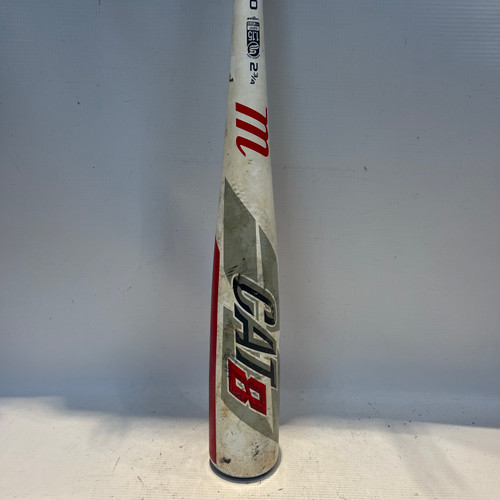 Vist Large View of Product Image Which is Used Marucci CAT 8 BB/SB USSSA 2 3/4 Bat 28"