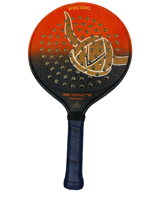 Vist Large View of Product Image Which is Used VIKING RE-IGNITE PRODIGY Pickleball Racquet Orange
