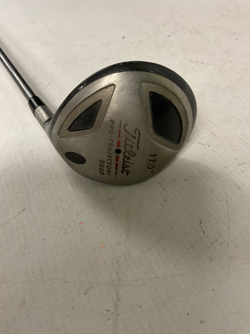 Vist Large View of Product Image Which is Used Titleist 980 F Mens Fairway Wood RH 5 Wood