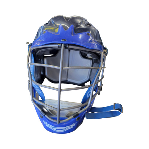 Vist Large View of Product Image Which is Used Cascade CPV-R Lacrosse Helmet Navy Blue S/M