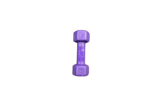 Vist Large View of Product Image Which is Used NEOPRENE Hex Dumbbell (Each) Purple 4 lb