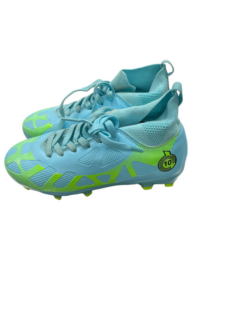 Vist Large View of Product Image Which is Used Soccer Cleats Royal Blue Junior 01.5