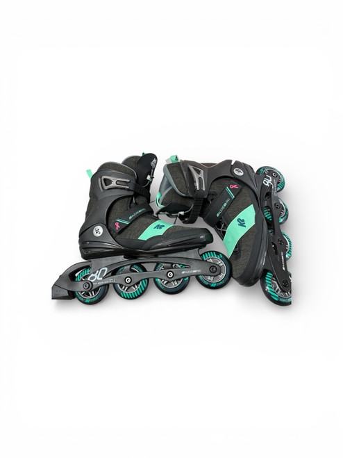 Vist Large View of Product Image Which is Used K2 ALEXIS 80 PRO Senior Rec Fitness Skates Black Senior 10