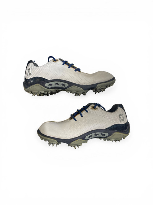 Vist Large View of Product Image Which is Used Foot Joy Jr Golf Shoes White Junior 02