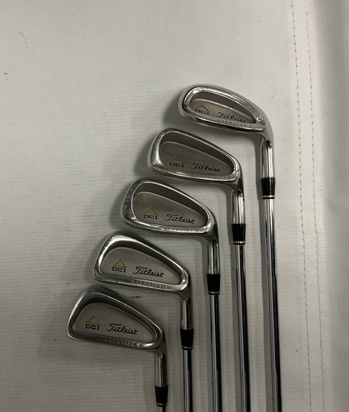 Vist Large View of Product Image Which is Used Titleist DCI OVERSIZE PLUS MISSING 5I Mens Iron Set RH 6I-PW