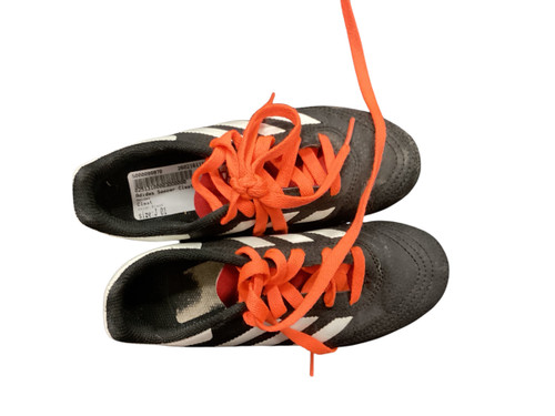 Vist Large View of Product Image Which is Used Adidas Soccer Cleats Black Junior 01