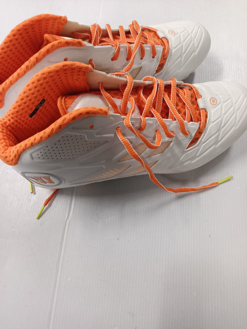 Vist Large View of Product Image Which is Used Warrior LAX Cleats Mens White Senior 11.5
