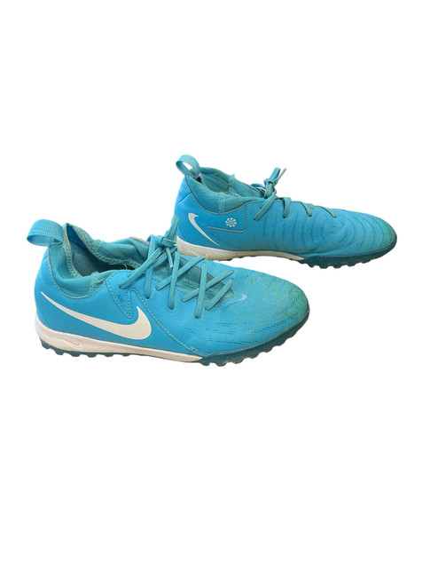 Vist Large View of Product Image Which is Used Nike PHANTOM LUNA Soccer Indoor Shoes Royal Blue Junior 04.5