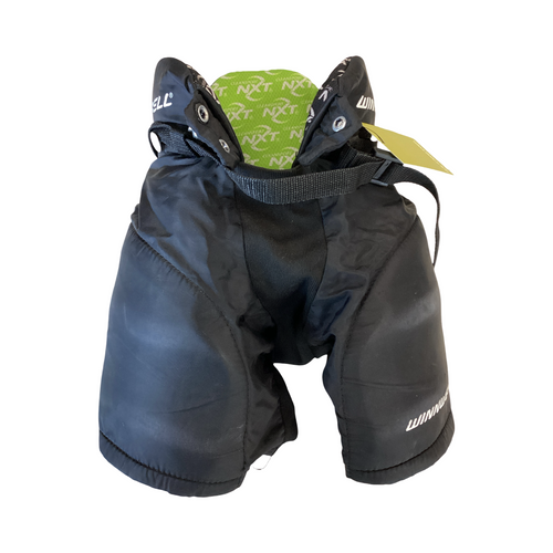 Vist Large View of Product Image Which is Used WinnWell AMP 500 Youth Pant Black SM