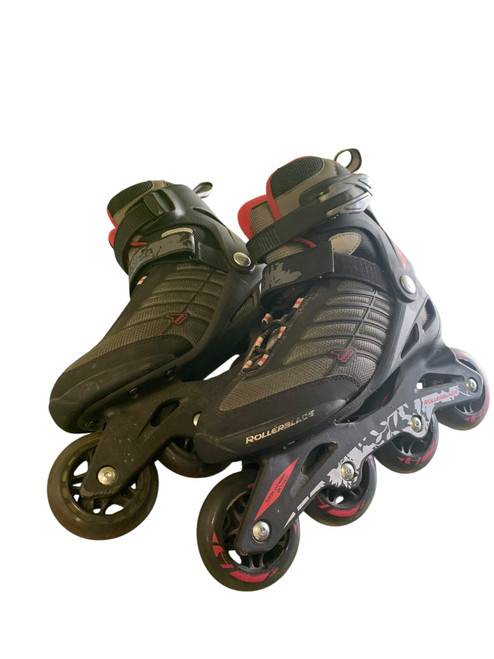 Vist Large View of Product Image Which is Used Rollerblade ZETRA BLADE Senior Rec Fitness Skates Black Senior 7
