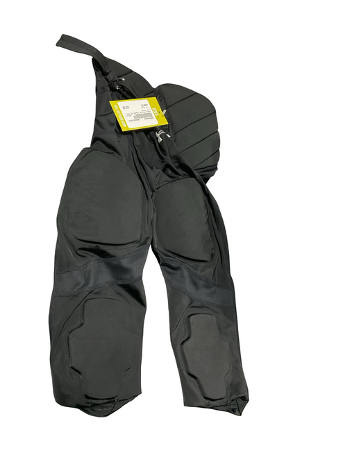Vist Large View of Product Image Which is Used Under Armour Youth FB Integrated Pants Black LG