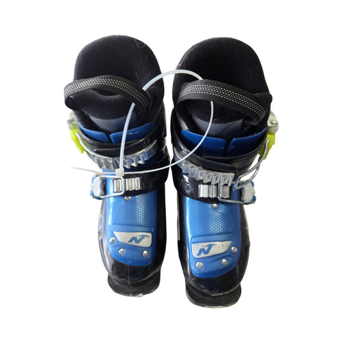 Vist Large View of Product Image Which is Used Nordica T2 TEAM FIREARROW SKI BOOTS Boys DH Ski Boot Black 165 MP - Y09