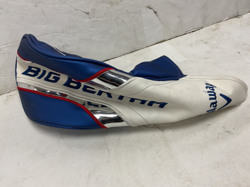 Vist Large View of Product Image Which is Used Callaway BIG BERTHA DRIVER HEADCOVER White/Royal/Red