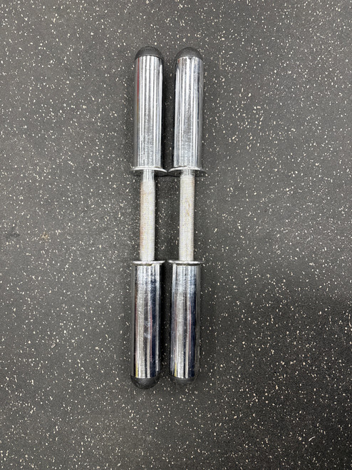 Vist Large View of Product Image Which is Used Olympic Dumbbell Handle Pair