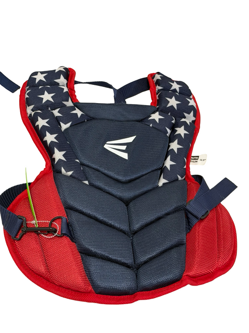 Vist Large View of Product Image Which is Used Easton BLACK MAGIC 3.0 Youth 12.5" Baseball Catchers Chest Protector USA Age 6-9