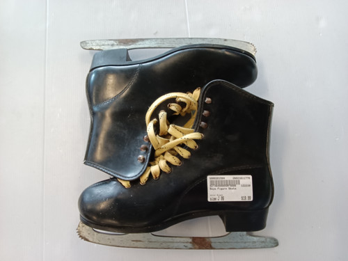 Vist Large View of Product Image Which is Used Boys Figure Skate Black Junior 06