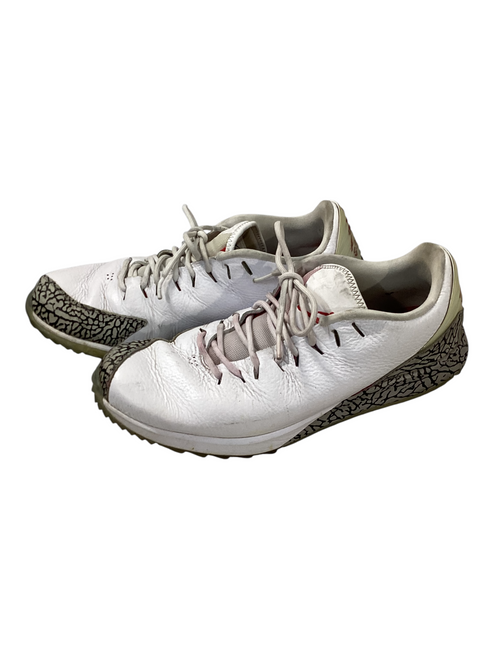 Vist Large View of Product Image Which is Used Jordan 3 Mens Golf Shoes White