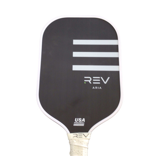 Vist Large View of Product Image Which is Used REV ARIA PICKLEBALL PADDLE Pickleball Racquet Black