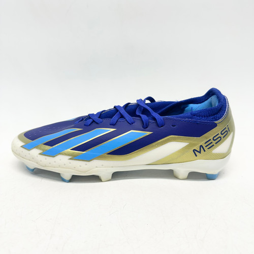 Vist Large View of Product Image Which is Used Adidas CRAZYFAST MESSI Soccer Cleats Royal Blue Junior 04.5