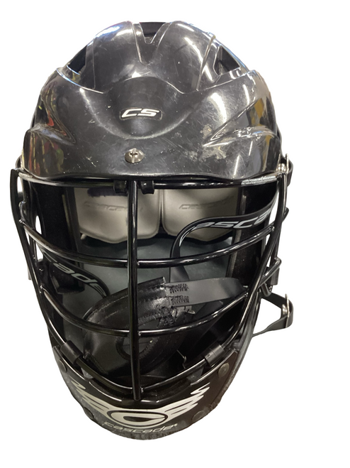 Vist Large View of Product Image Which is Used Cascade MLL Lacrosse Helmet Black One Size