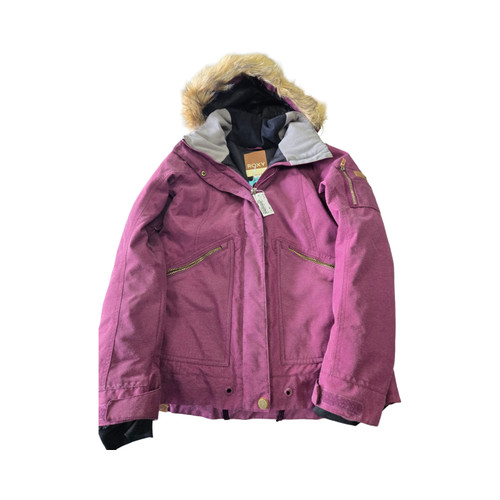 Vist Large View of Product Image Which is Used Roxy Outerwear Heavy Jacket W Maroon MD