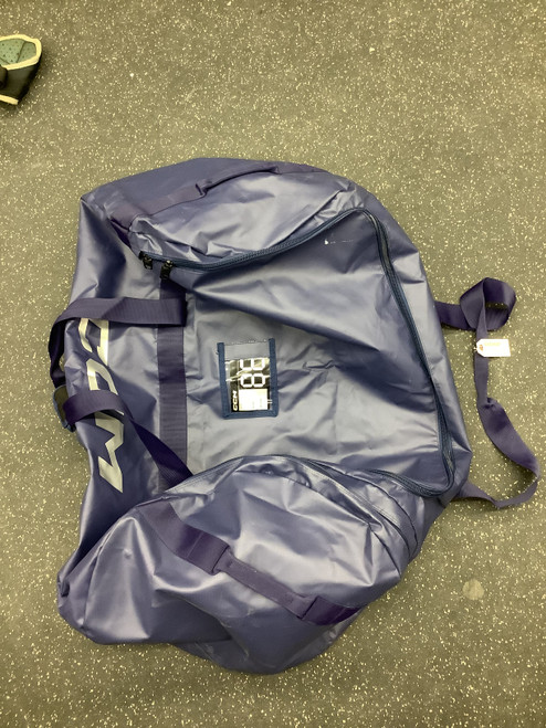 Vist Large View of Product Image Which is Used CCM PRO BAG Sr Hockey Carry Navy Blue