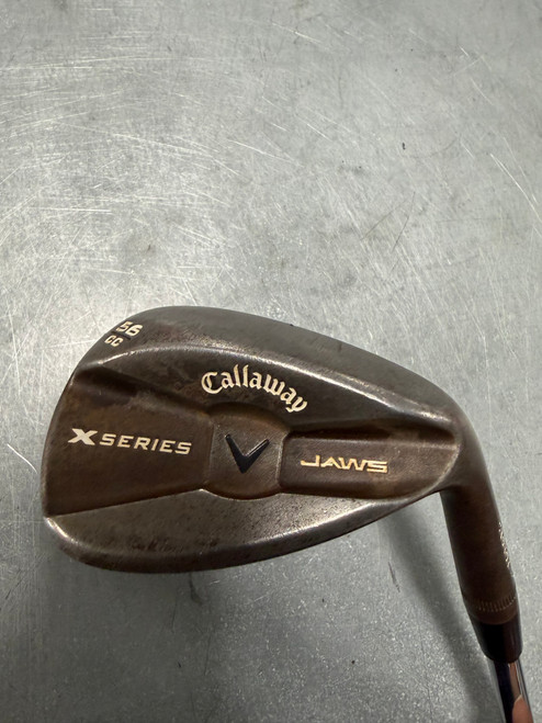 Vist Large View of Product Image Which is Used Callaway JAWS X SERIES Golf Wedge Mens RH 56 Degree