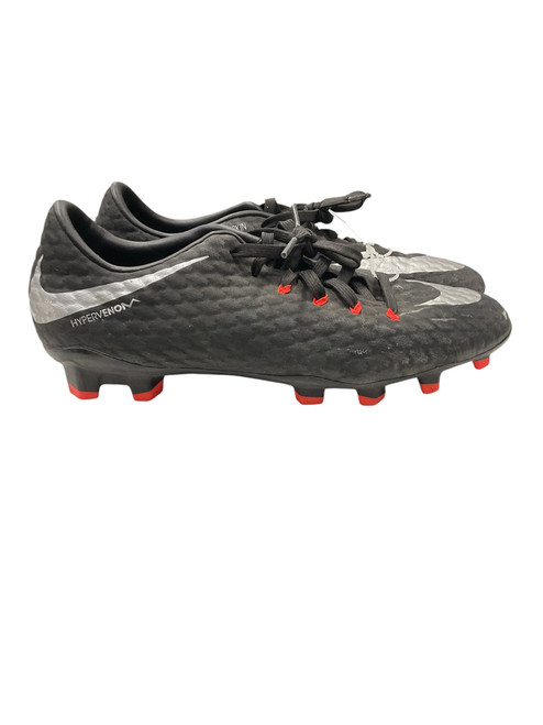 Vist Large View of Product Image Which is Used Nike HYPERVENOM SZ 7 Soccer Cleats Black Senior 7