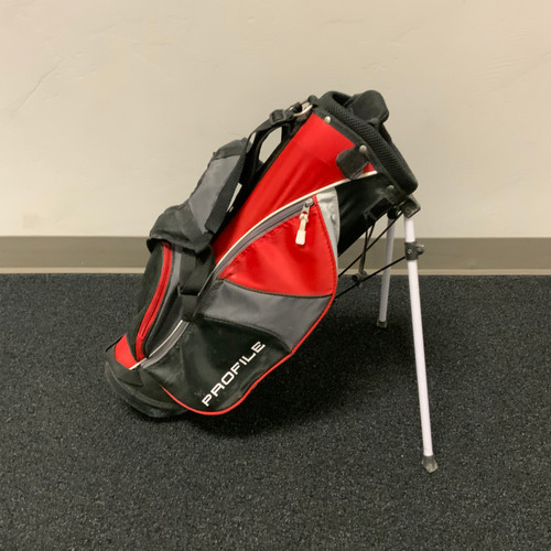 Vist Large View of Product Image Which is Used Wilson PROFILE Jr Stand Bag Red