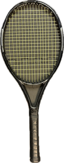 Vist Large View of Product Image Which is Used Wilson HAMMER 2 Adult Tennis Racquet Black 4 3/8"