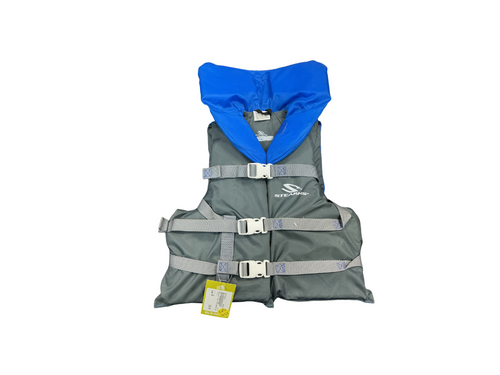Vist Large View of Product Image Which is Used Stearns Youth PFD Grey SM