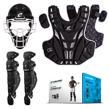 Vist Large View of Product Image Which is New FASTPITCH CATCHERS SET AGES 6-9