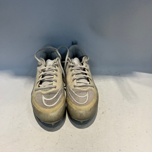 Vist Large View of Product Image Which is Used Nike LAX Cleats Mens White Senior 7.5