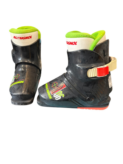 Vist Large View of Product Image Which is Used Rossignol R06 Boys DH Ski Boots 165 MP