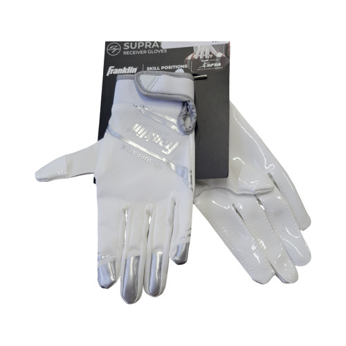Vist Large View of Product Image Which is New Franklin SUPRTK Gloves YS WHT