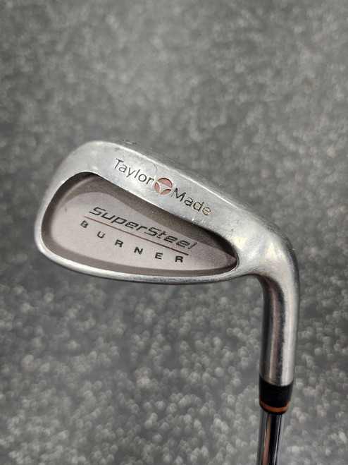 Vist Large View of Product Image Which is Used Taylormade SUPERSTEEL BURNER Mens Individual Iron RH 9 Iron