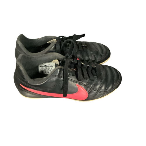 Vist Large View of Product Image Which is Used Nike Soccer Cleats Black Youth 12.0