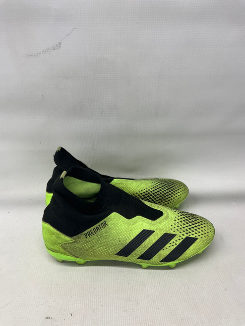 Vist Large View of Product Image Which is Used Adidas PREDATOR DEMONSCALE Soccer Cleats Neon Green Senior 9.5