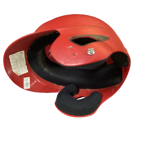 Vist Large View of Product Image Which is Used BoomBah BATTING HELMET Batting Helmet No Mask Red MD