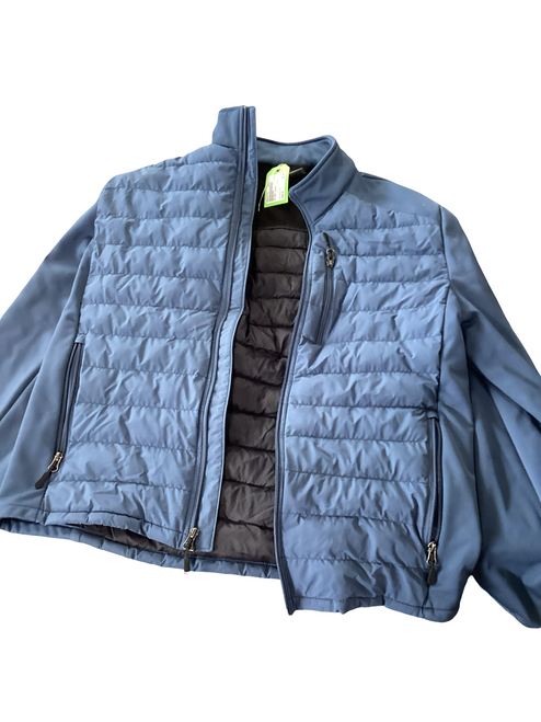 Vist Large View of Product Image Which is Used 32 HEAT Outerwear Heavy Jacket M Navy Blue LG