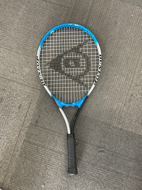 Vist Large View of Product Image Which is Used Dunlop Racquets NITRO 23 Junior Tennis Racquet Royal Blue 23"