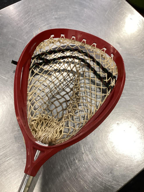 Vist Large View of Product Image Which is Used Warrior NEMESIS Mens Goalie Stick Red