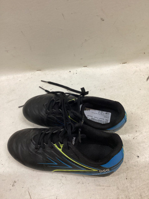 Vist Large View of Product Image Which is Used Soccer Cleats Black/Yellow/Royal Youth 13.0