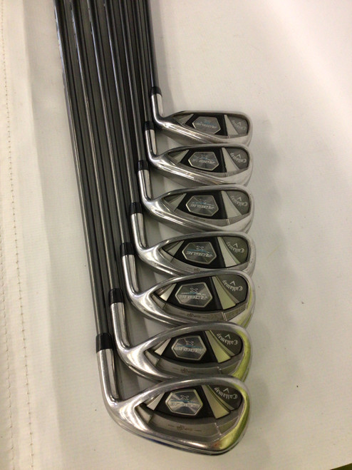 Vist Large View of Product Image Which is Used Callaway ROGUE X Mens Iron Set RH 5I-GW/AW