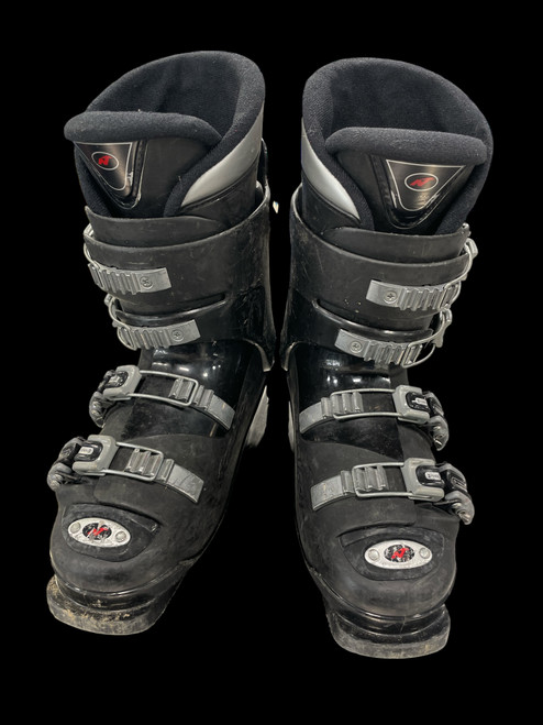 Vist Large View of Product Image Which is Used Nordica KSJ Boys DH Ski Boot Black 240 MP - J06 - W07