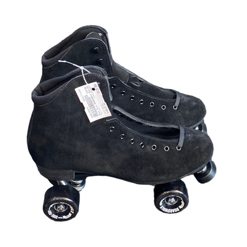 Vist Large View of Product Image Which is Used Sure Grip BOARDWALK Senior Roller Quad Skates Black Senior 12