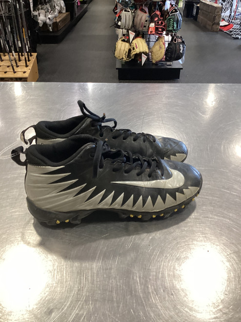 Vist Large View of Product Image Which is Used Nike Adult FB Cleats Black Senior 5.5