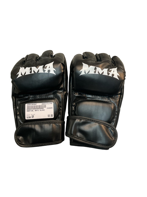 Vist Large View of Product Image Which is Used Martial Arts Gloves Black SM