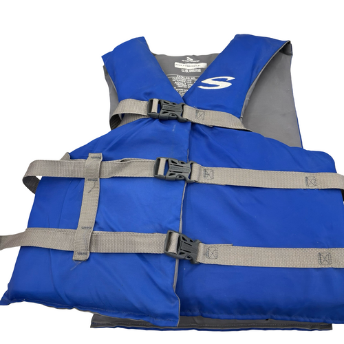 Vist Large View of Product Image Which is Used Stearns Adult PFD Royal Blue MD