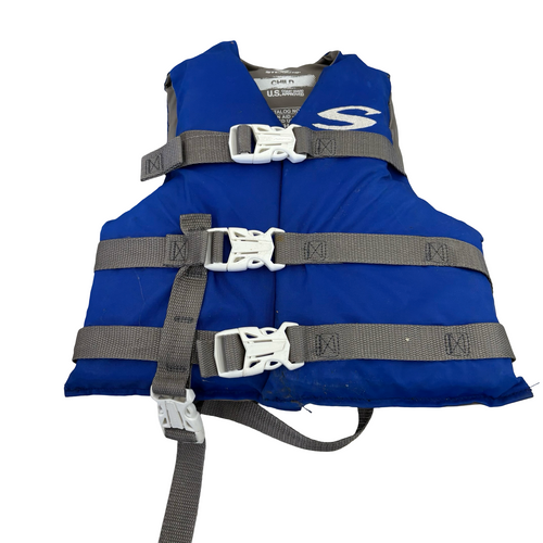 Vist Large View of Product Image Which is Used Stearns Child PFD Royal Blue XS